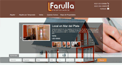Desktop Screenshot of farullapropiedades.com