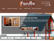 Tablet Screenshot of farullapropiedades.com